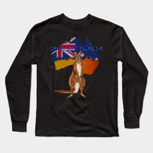 Save Australia Kangaroos Long Sleeve T-Shirt